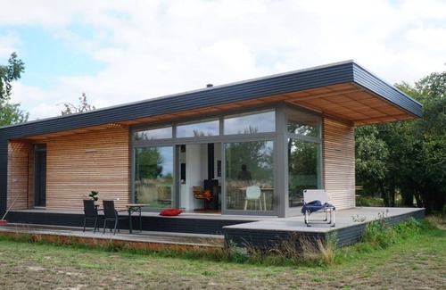 Oberbarnim House | Design wooden house with wide field view in the Märkische Schweiz