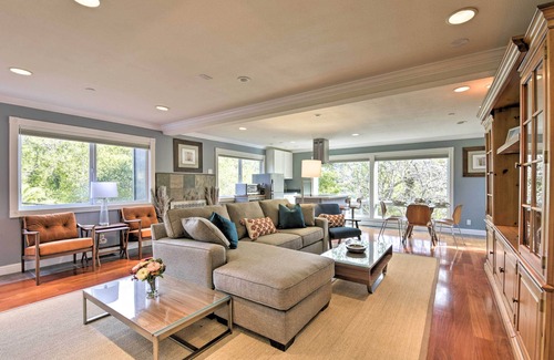 San Rafael Apartment | Designer Apartment Near Downtown San Rafael with Ocean Views