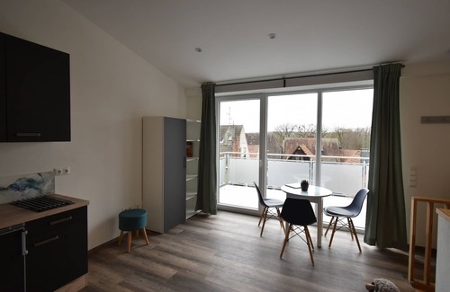 Volkach Apartment | Stylish Apartment with Balcony in Old Town's Heart