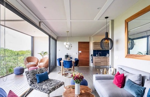 Ek Balam Village Apartment | Designer Penthouse with Private Pool & Ruins View