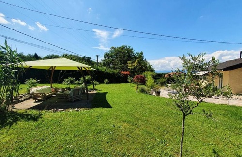 Allinges Villa | Inviting Detached House with Pool and Spa Retreat