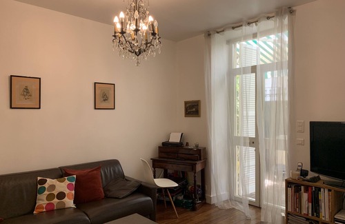 Les Fleurs Apartment | Stylish Deux Pièces Meublées in Heart of Monaco Garden