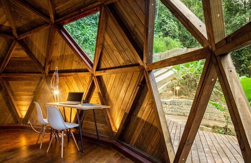Paraty Cabin | Enchanting Deva Dome: Nestled in Atlantic Forest's Beauty