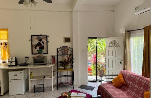Soufriere Apartment | Diamondview: Oceanfront Escape with Spa & Hot Tub Access