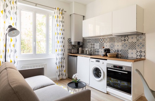 Villette Gare Apartment | Convenient DIFY Coeur de Lyon - Part Dieu for Your Stay