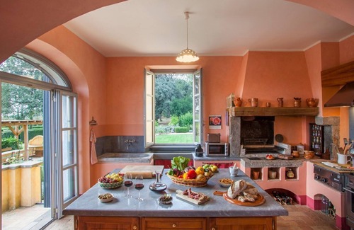 Capranica Other | Exclusive Seven Bedroom Castle with Pool for Family Stays