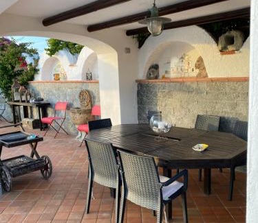 Forio Villa | Relax at Dimorra Sun: Oceanfront Oasis with Pool & Hot Tub