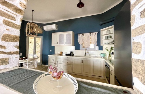 Kardiani Villa | Experience Dionysos Sea and Stone Villa with Family-Friendly Amenities