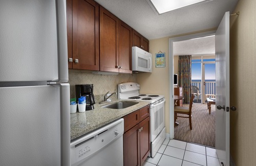 Arcadian Shores Resort | Oceanfront King Suite at Family Resort with Unique Amenities