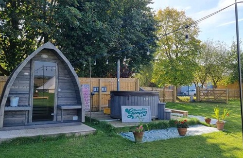 Newark Other | Unique Disco Tent Glamping in a Secret Garden Retreat