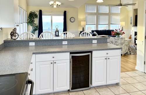 Wind Over Waves House | Beautiful Sound Front House with Pool, Hot Tub & Ocean Views
