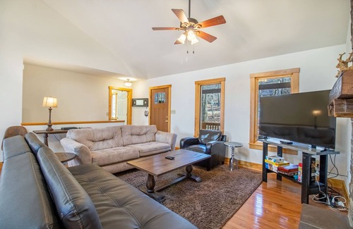 Chestnut Springs House | Exciting Getaway with Foosball, Firepit & Mountain Views!