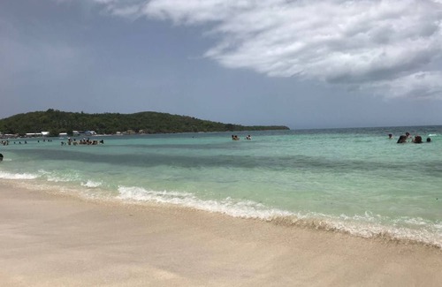Boqueron Apartment | Experience El Velero: Oceanfront Escape with Pool Access