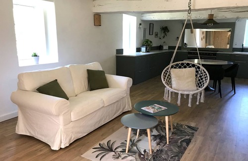 Rouy Other | Enchanting Green House Steps from the Castle with Ocean Views