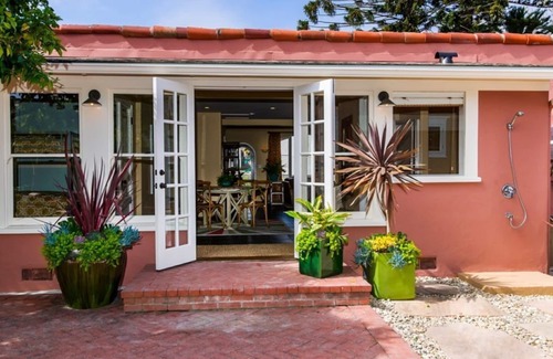 West Beach House | Beautifully Remodeled Spanish Beach Casa Steps from the Shore