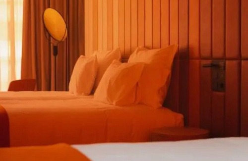 Sao Jorge de Arroios Hotel | Dive into Lisbon Nights: Rooftop Pool & Magical Light Show Views