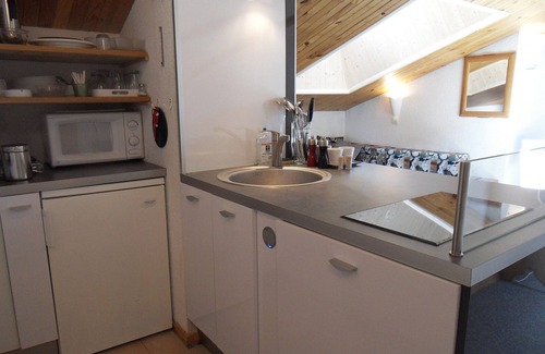 Belle Plagne Apartment | Inviting Studio Belle Plagne - Ideal for Families of Four