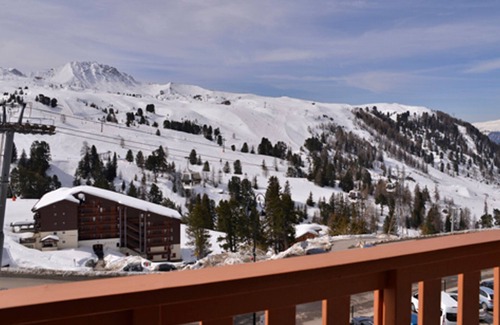 Belle Plagne Apartment | Inviting Studio Belle Plagne - Ideal for Families of Four