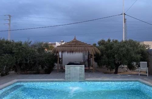 Aghir Villa | Outstanding Djerba 7: Oceanfront Bliss with Pool & Hot Tub