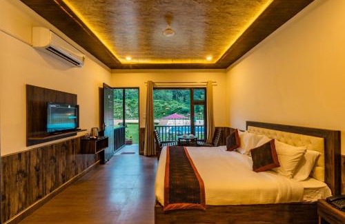 Rishikesh Resort | Relax at Mj River Resort - Family-Friendly with Pool & Dining