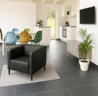 Nordhorn House | Dock 61 - tolles Ferienhaus für bis zu 4 Personen mit Kaminofen und Sauna - Haustiere herzlich willkommen, direkt am Wasser gelegen