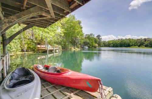 Dunnellon House | Idyllic Riverside Home with Private Dock and Kayaks