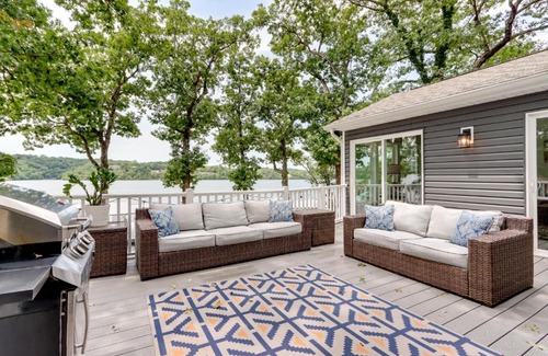 Lake Ozark House | Serene Lakeside Home with New Dock & Breathtaking Views