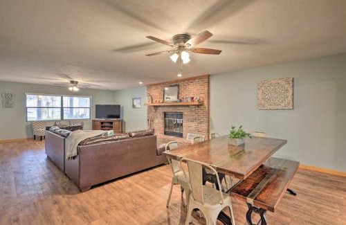 Earleton House | Inviting Waldo Home with Dock on Scenic Santa Fe Lake
