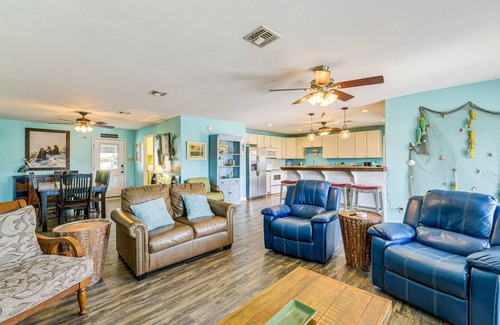 Palm Harbor House | Canal-Front Retreat: Pet Friendly with Ocean Access