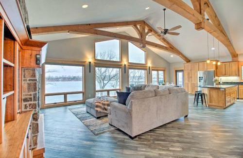 Alexandria House | Premier Lake Latoka Getaway with Private Beach and Hot Tub