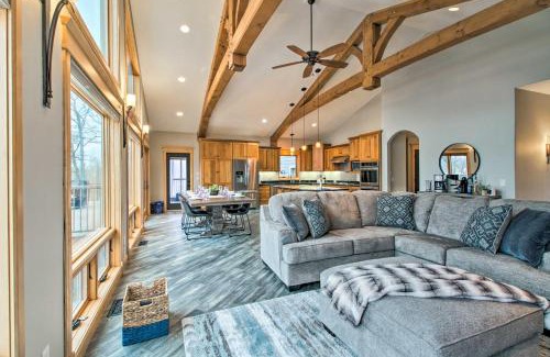 Alexandria House | Premier Lake Latoka Getaway with Private Beach and Hot Tub