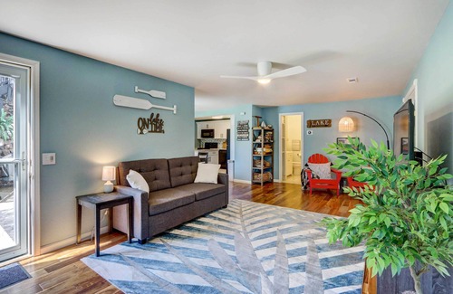Sunrise Beach House | Scenic Lakefront Retreat with Private Dock & Kayaks