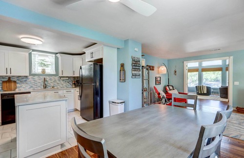Sunrise Beach House | Scenic Lakefront Retreat with Private Dock & Kayaks