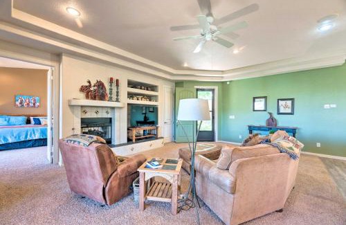 Ruidoso Downs House | Escape to Docs Retreat: Scenic Mtn Views & Spa Amenities