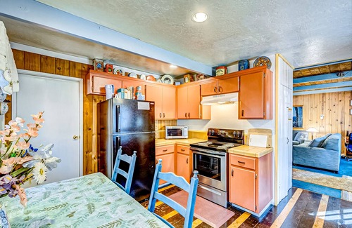 Tahoe Island Cabin | Dog-Friendly Cabin with Hot Tub Near Camp Richardson Marina