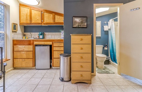 Trout Lake House | Dog-friendly cabin in the woods with kitchenette & stunning mountain views