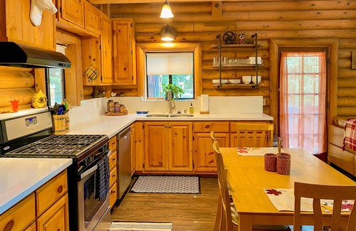Pine Cove Cabin | Pet-Friendly Retreat with WiFi and Cozy Wood Stove