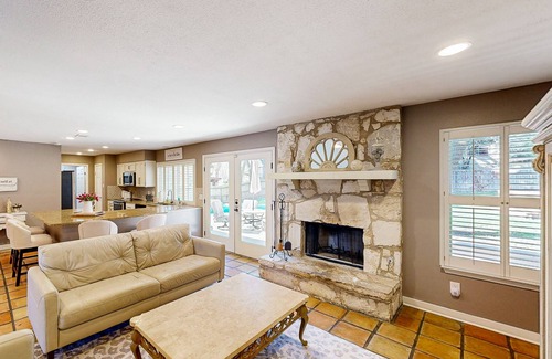 North San Antonio - SAT House | Chic Dog-Friendly Retreat with Private Pool & BBQ Oasis
