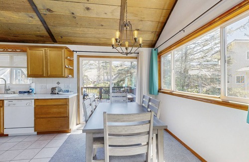 Rockaway Beach House | Pet-Friendly Retreat Steps from the Beach with Deck & Firepit