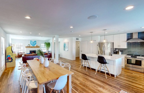 The Colony House | Pet-Friendly Home with Kitchen, Pool & Arcade Fun Awaits