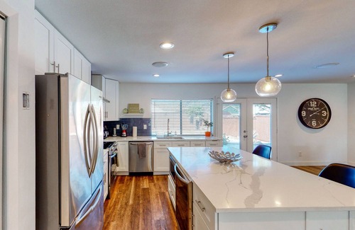 The Colony House | Pet-Friendly Home with Kitchen, Pool & Arcade Fun Awaits
