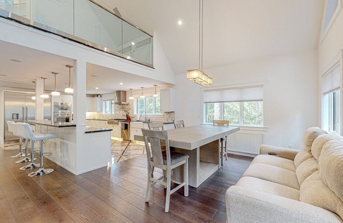 Dixfield House | Pet-Friendly Riverfront Retreat with Decks and Pool Access