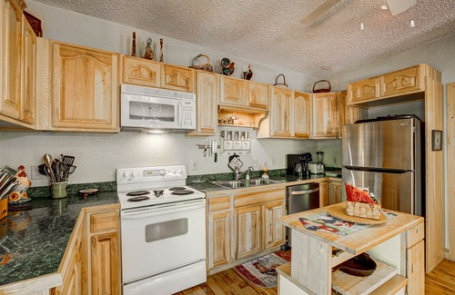 Wiley Cabin | Pet-Friendly Riverfront Cabin with Waterfall View & Firepit