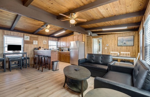 Freeport House | Pet-Friendly Waterfront Home Steps from Surfside Beach