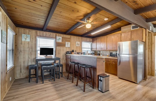 Freeport House | Pet-Friendly Waterfront Home Steps from Surfside Beach
