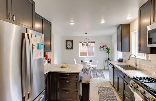 Lewis House | Inviting Dolores Townhome: Scenic Mountain Views & Spa