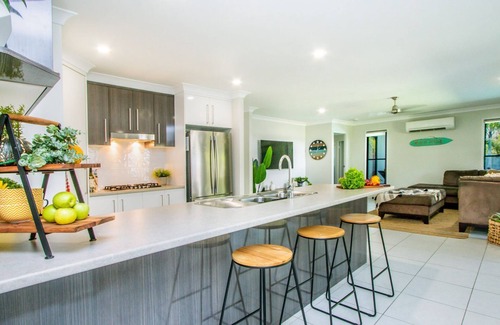 Agnes Water House | Coastal Escape: Dolphin Cove with Pool & Ocean Views