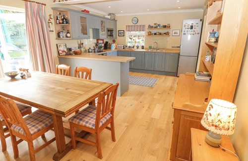 Newport Cottage | Pet-Friendly Dolwylan: Cozy Retreat with Ocean Views