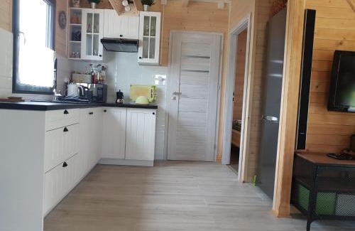 gmina Drezdenko House | Relax at Dom drewniany JULKA with Ocean Views & Hot Tub