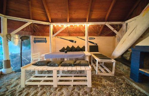 Piecki Villa | Beachfront Bliss at Dom na plaży with Private Beach Access